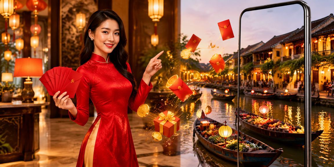Hình ảnh Hội An với không khí lễ hội gợi lên trải nghiệm giải trí an toàn và tin cậy