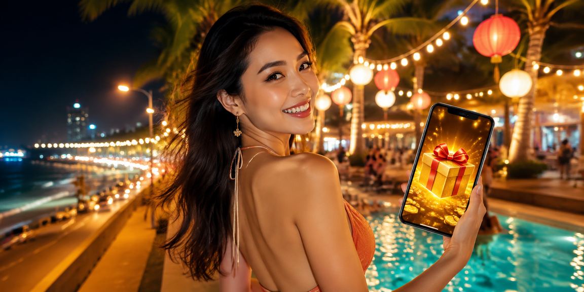 Người dùng cá cược thể thao trên điện thoại di động tại chợ đêm Phan Thiết